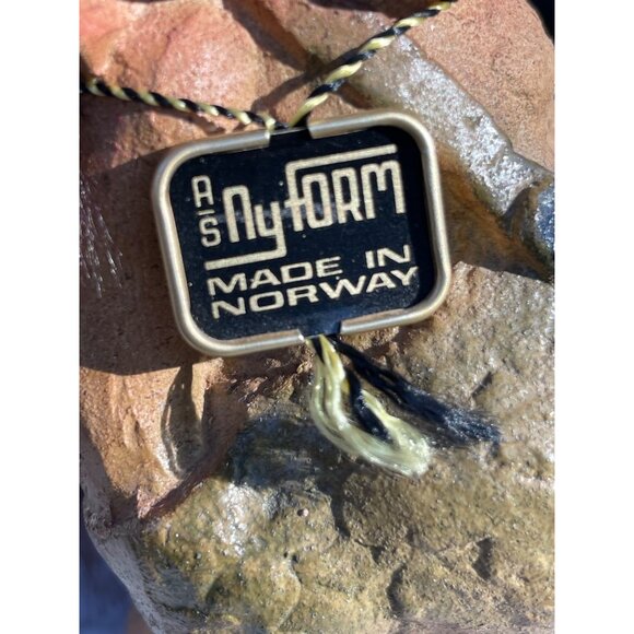 Vintage Nyform Troll Figurine Made In Norway With Faux Fur Hair Original Tag - Picture 6 of 16